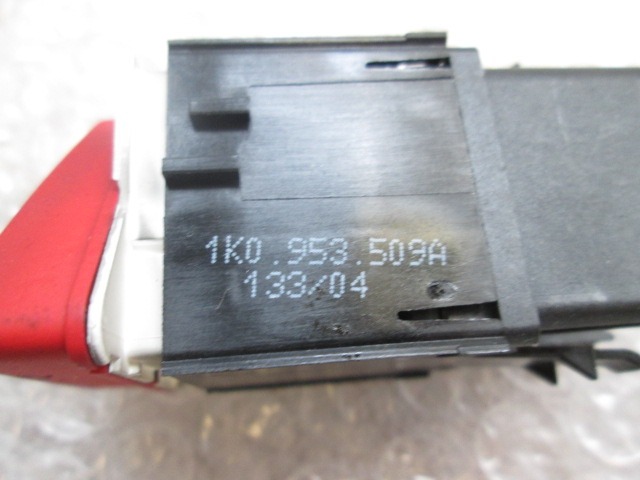 STIKALO VARNOSTNIH ZMIGAVCEV  OEM N. 1K0953509A ORIGINAL REZERVNI DEL VOLKSWAGEN GOLF V 1K1 1K5 MK5 BER/SW (02/2004-11/2008) DIESEL LETNIK 2004