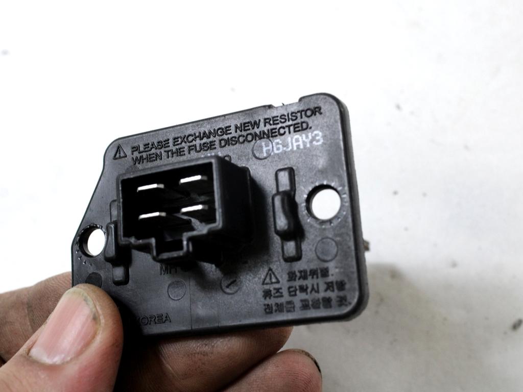 REGULATOR PREZRACEVANJA OEM N. 971792J000 ORIGINAL REZERVNI DEL HYUNDAI I20 PB PBT MK1 R (2012 - 2014) BENZINA LETNIK 2013