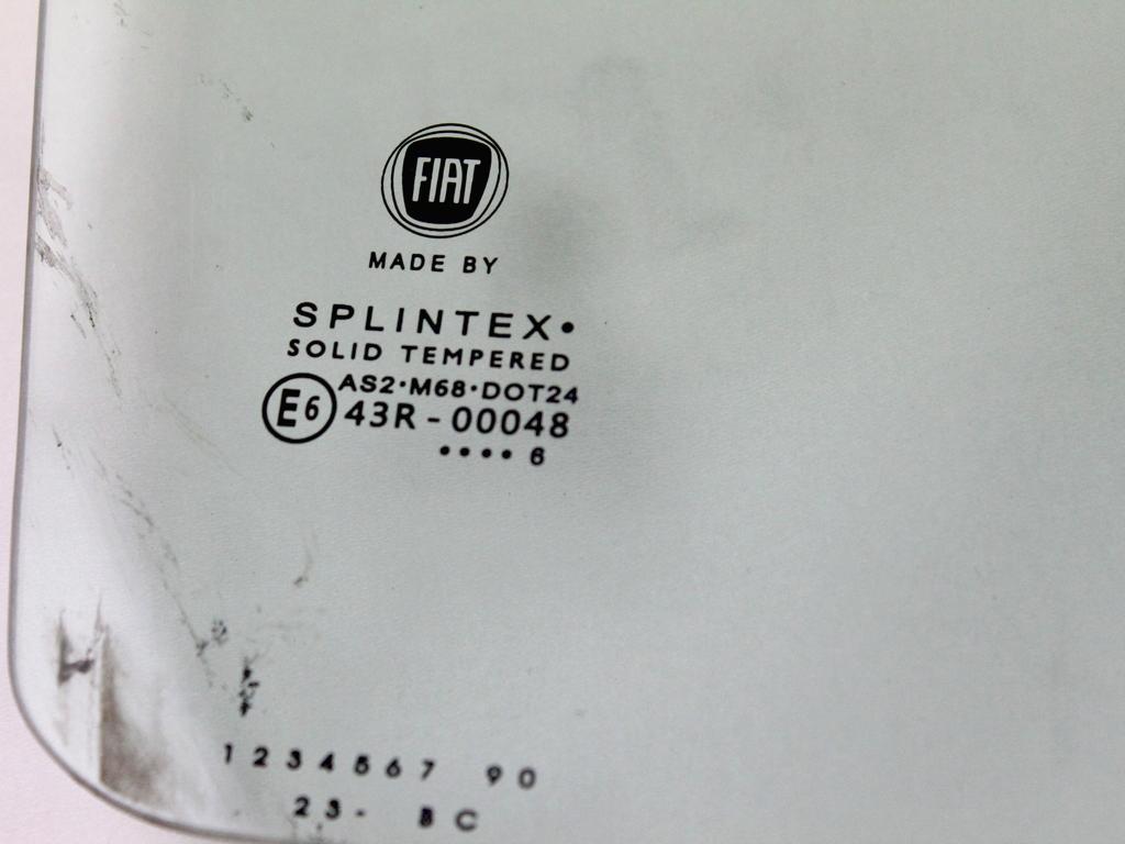 STEKLO ZADNJIH DESNIH VRAT OEM N. 51869145 ORIGINAL REZERVNI DEL FIAT PUNTO 199 MK3 (2011 - 2017)BENZINA LETNIK 2016