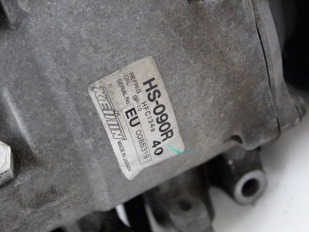 KOMPRESOR KLIME  OEM N. 38810PWAJ02 ORIGINAL REZERVNI DEL HONDA JAZZ GD GE3 GE2 MK2 (2002 - 2008) GD1 GD5 GD GE3 GE2 GE GP GG GD6 GD8 BENZINA LETNIK 2005