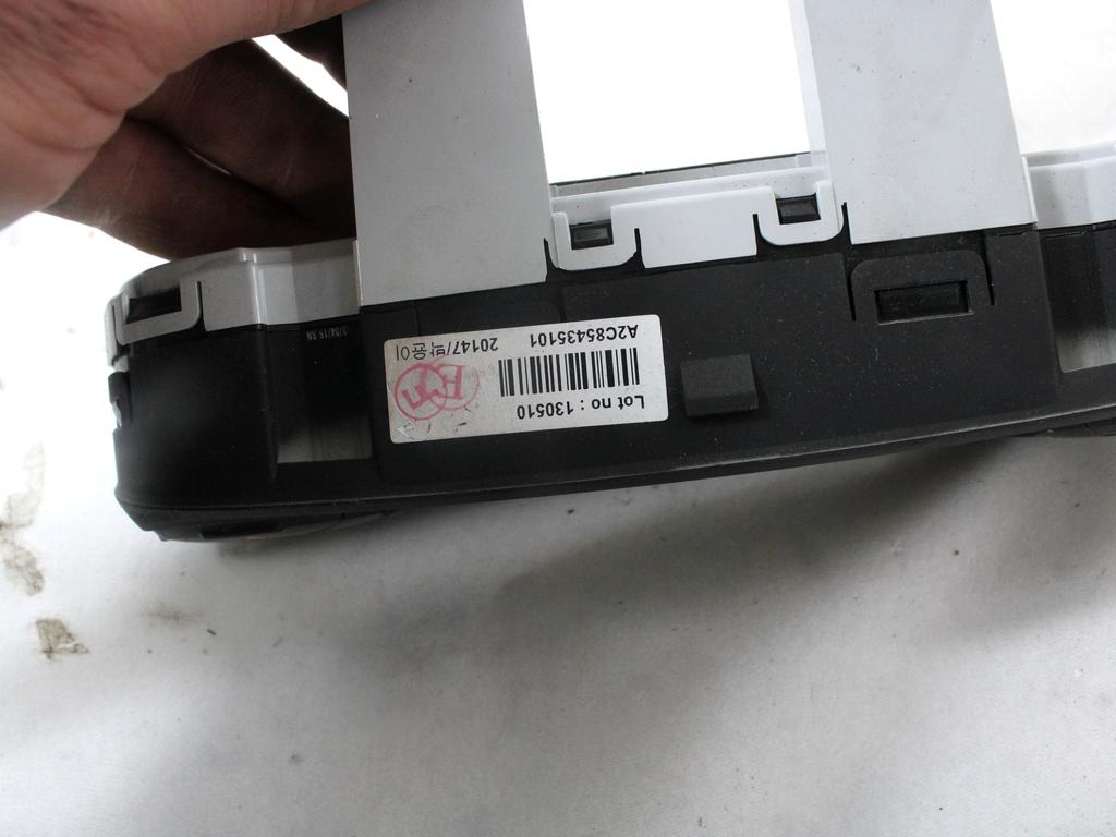 KONTROLNA ENOTA KLIMATSKE NAPRAVE / AVTOMATSKA KLIMATSKA NAPRAVA OEM N. 97250-2Y400TJN ORIGINAL REZERVNI DEL HYUNDAI IX35 LM EL ELH (2009 - 2015)DIESEL LETNIK 2013