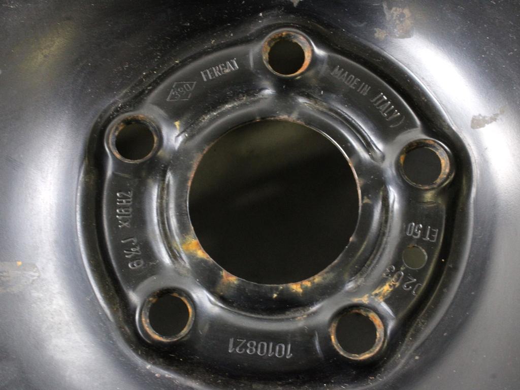 REZERVNO KOLO OEM N. 19440 RUOTA DI SCORTA NORMALE ORIGINAL REZERVNI DEL FORD GALAXY WA6 MK2 (2006 - 2015)16 LETNIK 5