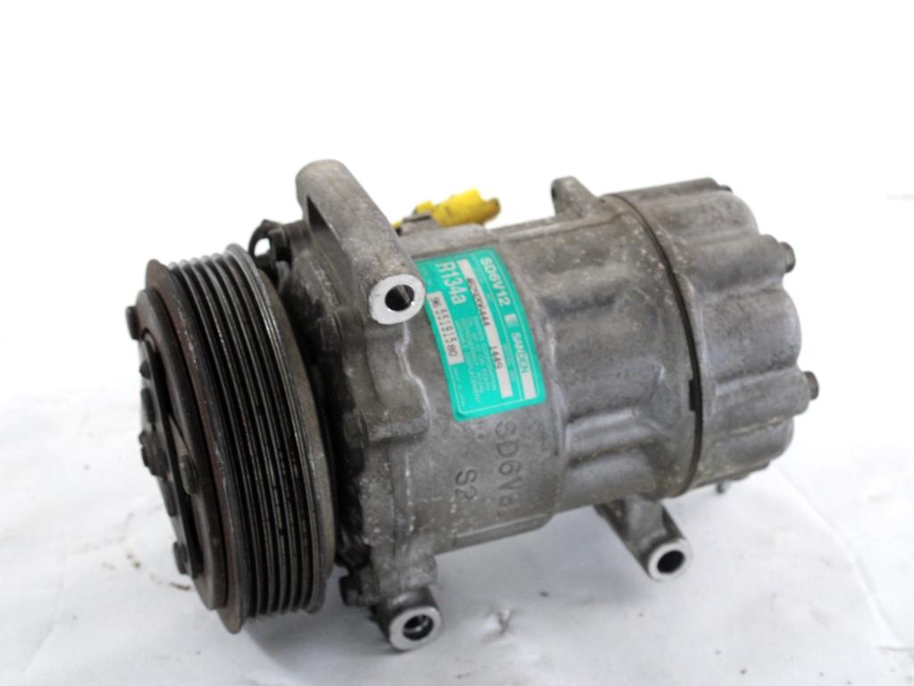 KOMPRESOR KLIME  OEM N. 9655191580 ORIGINAL REZERVNI DEL PEUGEOT 307 3A/B/C/E/H BER/SW/CABRIO (2001 - 2009) BENZINA LETNIK 2005