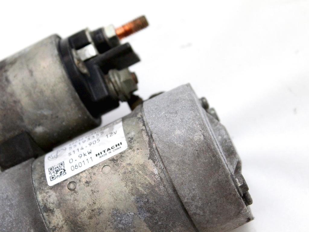 ZAGANJAC MOTORJA  OEM N. 55193355 ORIGINAL REZERVNI DEL FIAT PANDA 169 (2003 - 08/2009) BENZINA LETNIK 2006
