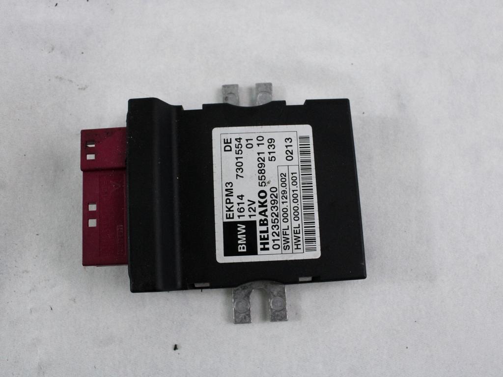 RACUNALNIK CRPALKE GORIVA  OEM N. 16147301554 ORIGINAL REZERVNI DEL BMW X3 F25 (2010 - 2017)DIESEL LETNIK 2013