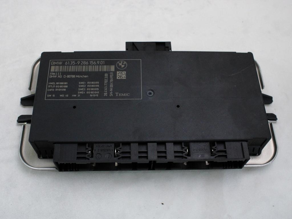 RACUNALNIK ZAROMETOV OEM N. 61359286156 ORIGINAL REZERVNI DEL BMW X3 F25 (2010 - 2017)DIESEL LETNIK 2013