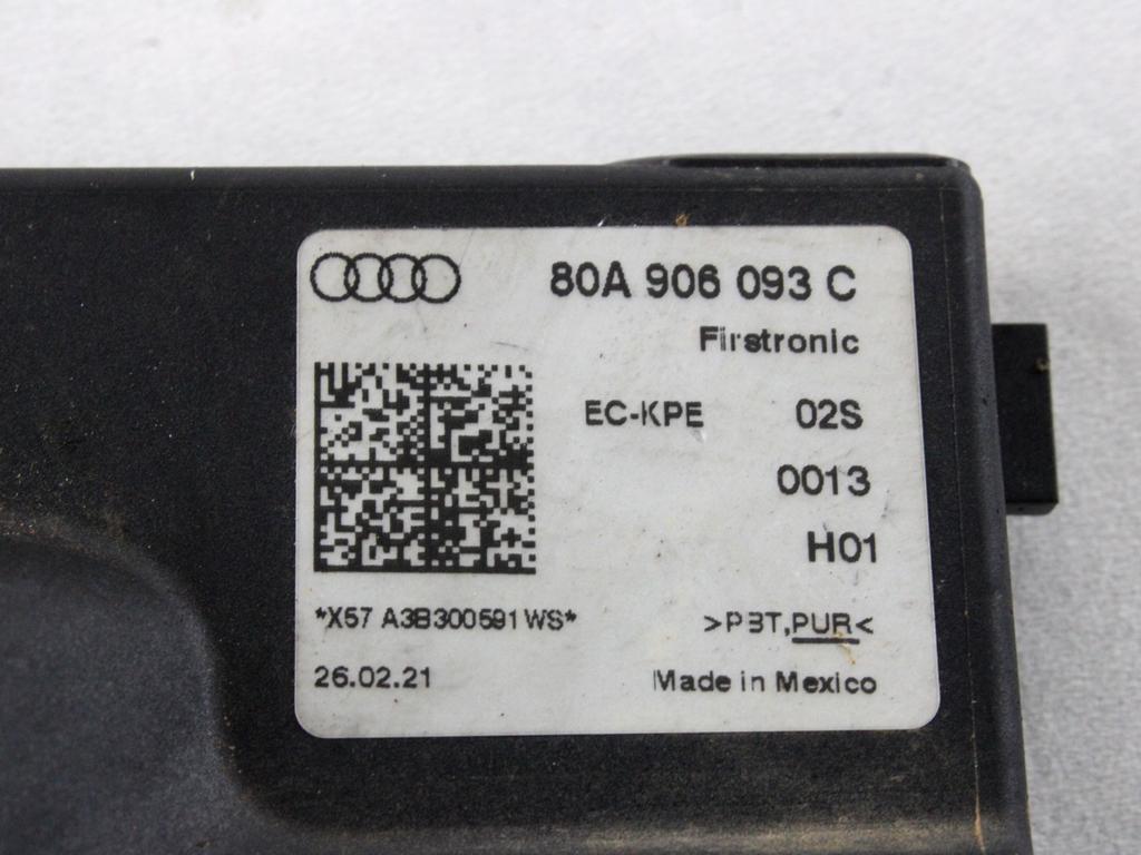 RACUNALNIK CRPALKE GORIVA  OEM N. 80A906093C ORIGINAL REZERVNI DEL AUDI Q5 80A R (DAL 2021)DIESEL LETNIK 2021