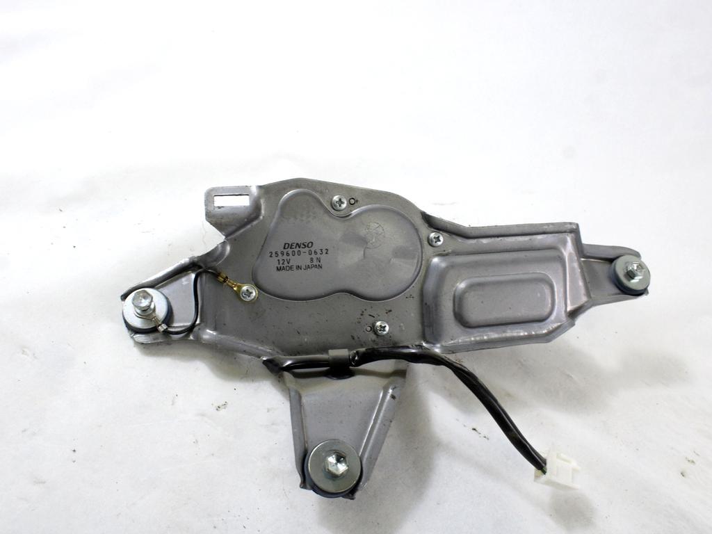 MOTORCEK ZADNJEGA BRISALCA OEM N. 259600-0632 ORIGINAL REZERVNI DEL SUZUKI GRAND VITARA JT TE TD MK2 (2006 - 2015)DIESEL LETNIK 2013