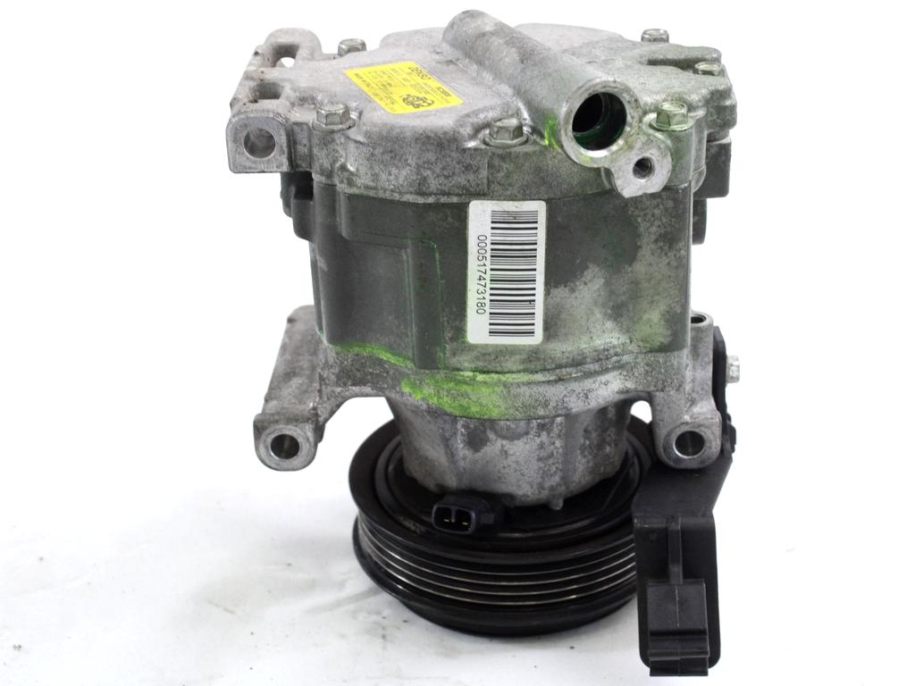 KOMPRESOR KLIME  OEM N. 51747318 ORIGINAL REZERVNI DEL FIAT 500 CINQUECENTO 312 MK3 (2007 - 2015) BENZINA LETNIK 2010