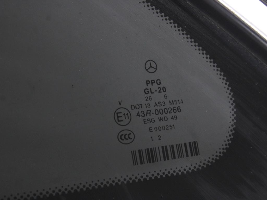 FIKSNO LEVO STEKLO OEM N. A2516700550 ORIGINAL REZERVNI DEL MERCEDES CLASSE R W251 (2005 - 2010)DIESEL LETNIK 2007