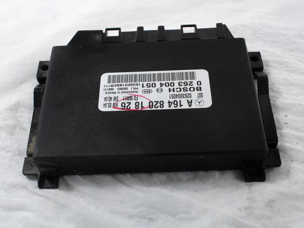 ECU PARKIRNI SENZORJI OEM N. A1648201826 ORIGINAL REZERVNI DEL MERCEDES CLASSE R W251 (2005 - 2010)DIESEL LETNIK 2007