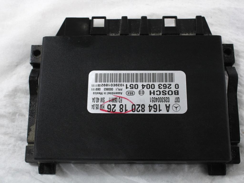 ECU PARKIRNI SENZORJI OEM N. A1648201826 ORIGINAL REZERVNI DEL MERCEDES CLASSE R W251 (2005 - 2010)DIESEL LETNIK 2007