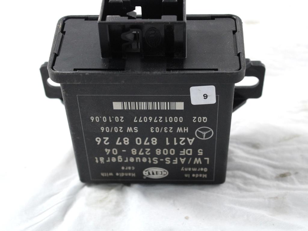 RACUNALNIK ZAROMETOV OEM N. A2118708726 ORIGINAL REZERVNI DEL MERCEDES CLASSE R W251 (2005 - 2010)DIESEL LETNIK 2007