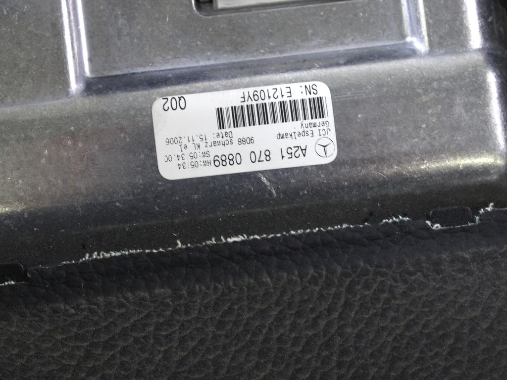 NAVIGCIJA  OEM N. A2518700889 ORIGINAL REZERVNI DEL MERCEDES CLASSE R W251 (2005 - 2010)DIESEL LETNIK 2007