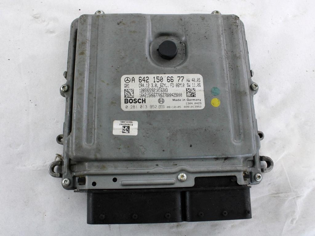KOMPLET ODKLEPANJE IN VZIG  OEM N. 19056 KIT ACCENSIONE AVVIAMENTO ORIGINAL REZERVNI DEL MERCEDES CLASSE R W251 (2005 - 2010)DIESEL LETNIK 2007