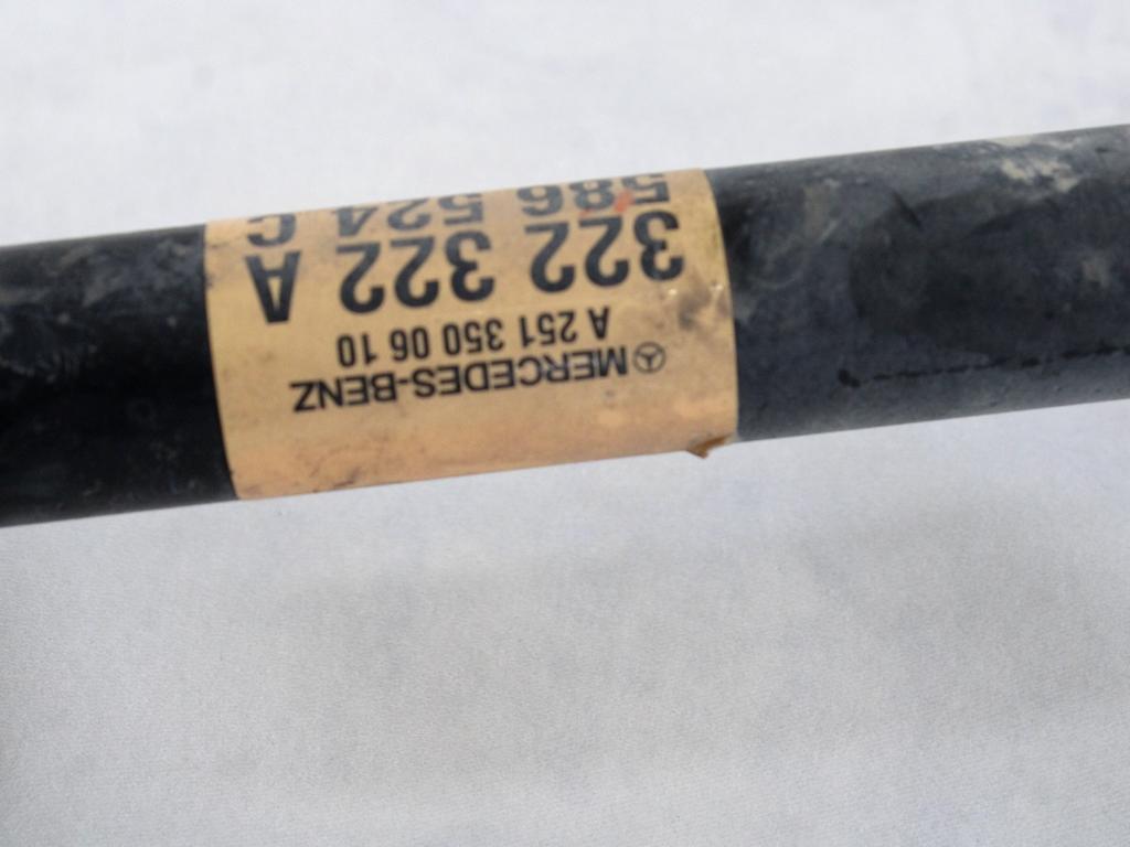 DESNA ZADNJA POGONSKA GRED  OEM N. A2513500610 ORIGINAL REZERVNI DEL MERCEDES CLASSE R W251 (2005 - 2010)DIESEL LETNIK 2007