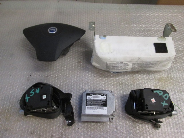 KIT AIRBAG KOMPLET OEM N. 16589 KIT AIRBAG COMPLETO ORIGINAL REZERVNI DEL FIAT MULTIPLA 186 R (2004 - 2010) BENZINA/METANO LETNIK 2008