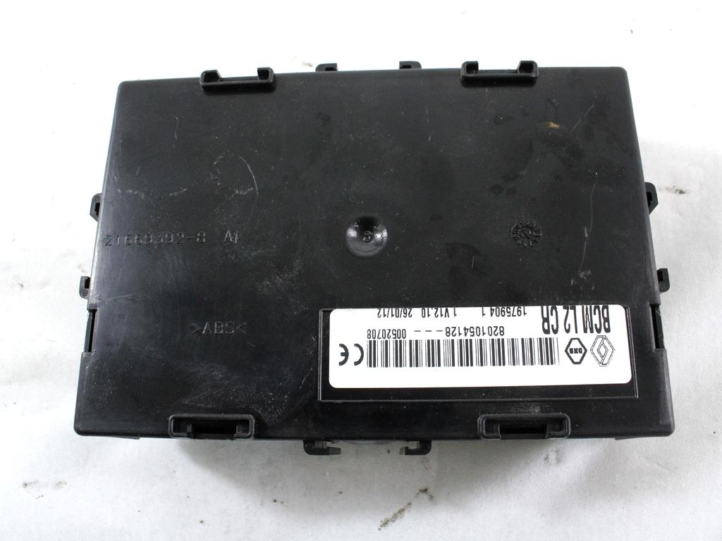 KOMPLET ODKLEPANJE IN VZIG  OEM N. 19045 KIT ACCENSIONE AVVIAMENTO ORIGINAL REZERVNI DEL RENAULT CLIO BR0//1 CR0/1 KR0/1 MK3 R (05/2009 - 2013) BENZINA LETNIK 2012