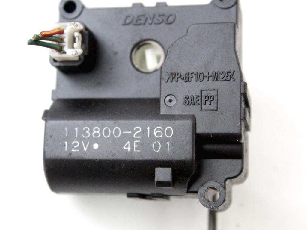 MOTORCEK OGREVANJA OEM N. 113800-2160 ORIGINAL REZERVNI DEL MITSUBISHI PAJERO V60 (2000 - 2007) DIESEL LETNIK 2003