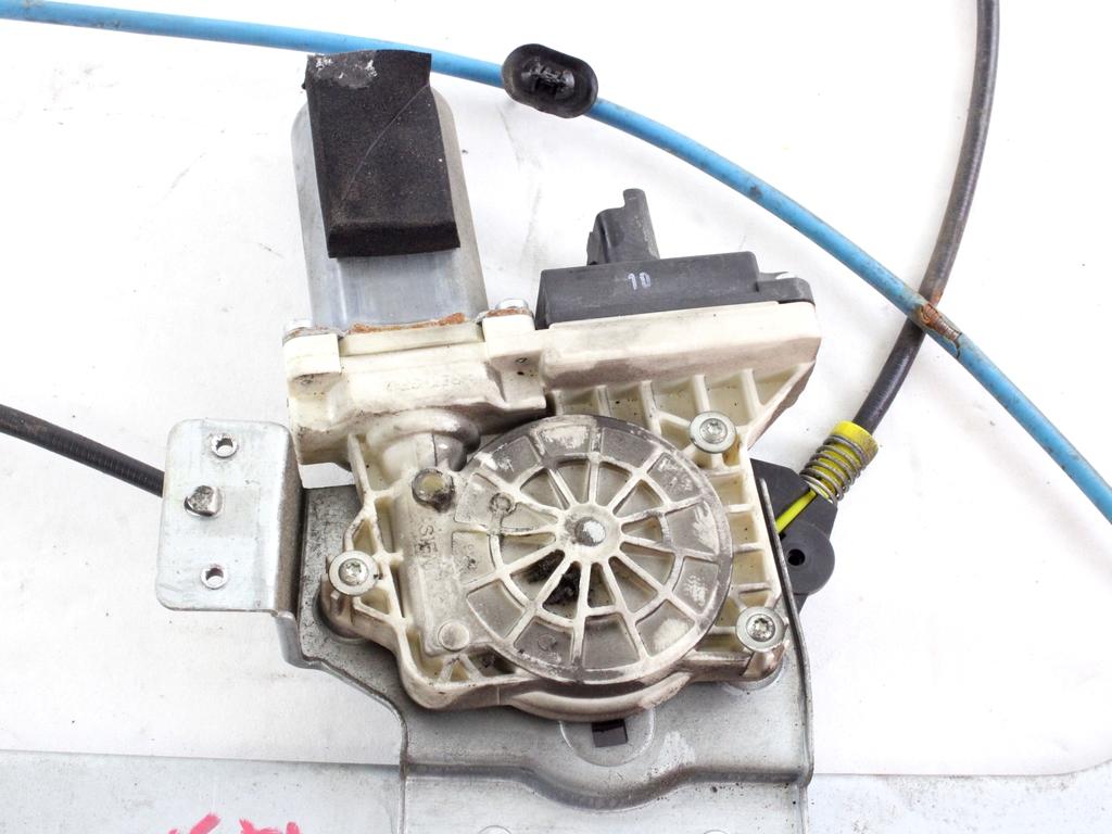 MEHANIZEM DVIGA SPREDNJIH STEKEL  OEM N. 17333 SISTEMA ALZACRISTALLO PORTA ANTERIORE ELETTR ORIGINAL REZERVNI DEL CITROEN C2 (2004 - 2009) DIESEL LETNIK 2006