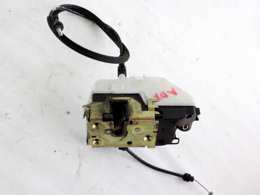 CENTRALNI ZAKLEP SPREDNJIH VRAT  OEM N. 9652187780 ORIGINAL REZERVNI DEL CITROEN C2 (2004 - 2009) DIESEL LETNIK 2006