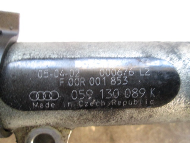 VOD VBRIZGA GORIVA OEM N. 059130089K ORIGINAL REZERVNI DEL AUDI A6 C6 4F2 4FH 4F5 BER/SW/ALLROAD (07/2004 - 10/2008) DIESEL LETNIK 2005