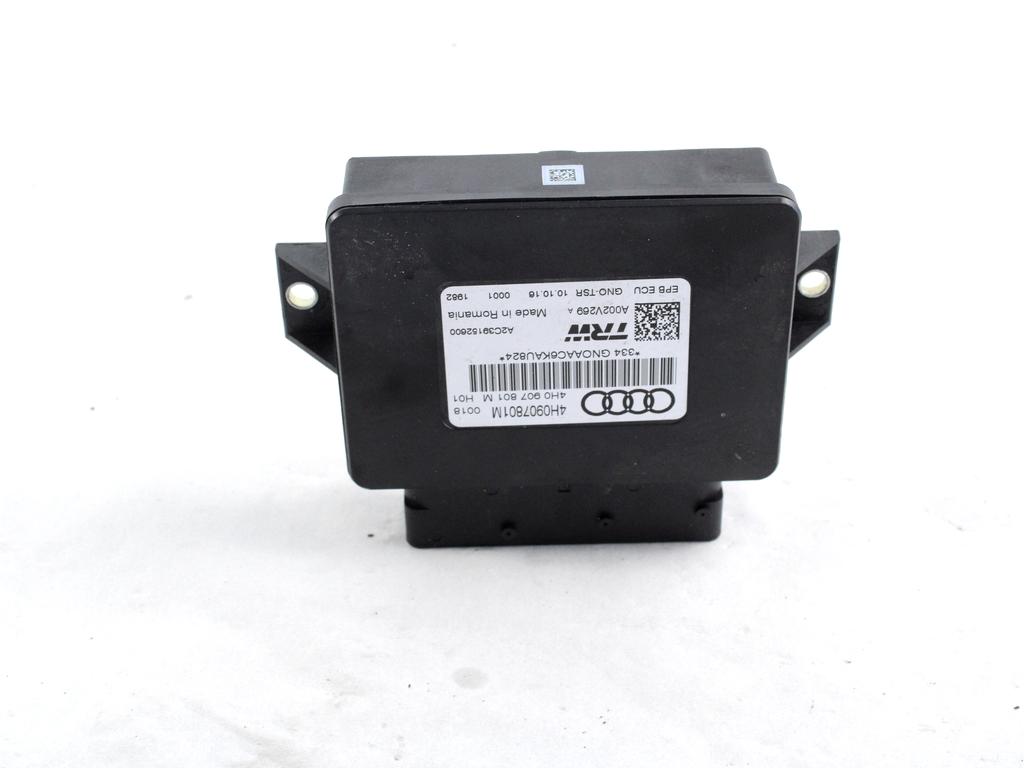 ELEKTRICNA PARKIRNA ZAVORNA  OEM N. 4H0907801M ORIGINAL REZERVNI DEL AUDI A6 C7 BER/SW/ALLROAD (2011 - 2018)DIESEL LETNIK 2017