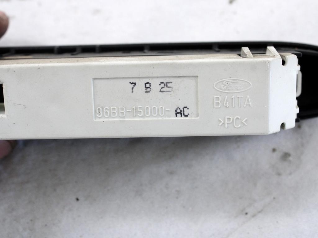POTOVALNI RACUNALNIK OEM N. 96BB-15000-AC ORIGINAL REZERVNI DEL FORD MONDEO BAP BFP BNP MK1 R BER/SW (09/1996 - 08/2000) DIESEL LETNIK 2000