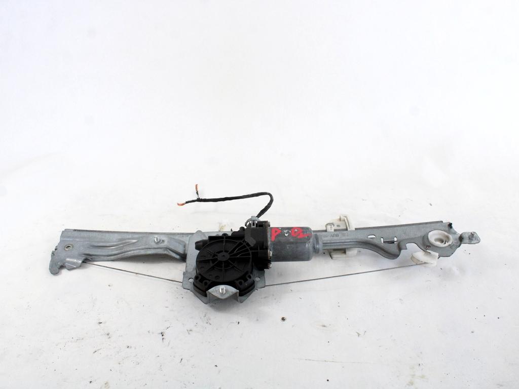 MEHANIZEM DVIGA ZADNJIH STEKEL  OEM N. 18311 SISTEMA ALZACRISTALLO PORTA POSTERIORE ELETT ORIGINAL REZERVNI DEL RENAULT MODUS F/JP0 R (2008 - 09/2013) BENZINA LETNIK 2009