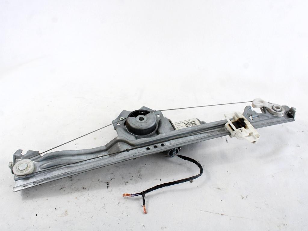 MEHANIZEM DVIGA ZADNJIH STEKEL  OEM N. 18311 SISTEMA ALZACRISTALLO PORTA POSTERIORE ELETT ORIGINAL REZERVNI DEL RENAULT MODUS F/JP0 R (2008 - 09/2013) BENZINA LETNIK 2009