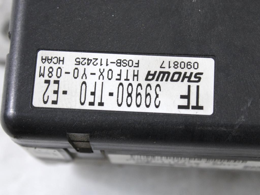 ELEKTRICNI SERVO VOLAN ENOTA OEM N. 39980-TF0-E2 ORIGINAL REZERVNI DEL HONDA JAZZ GE GG GP ZA MK3 (2008 - 2013)BENZINA LETNIK 2010