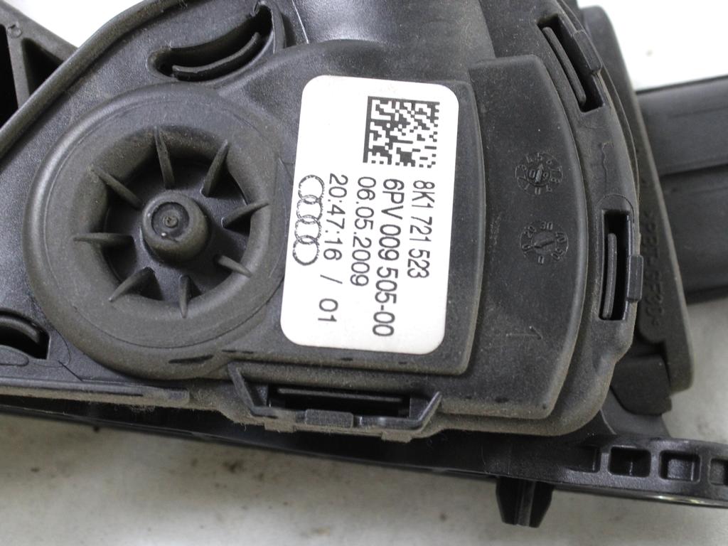 PEDALI OEM N. 8K1721523 ORIGINAL REZERVNI DEL AUDI A4 B8 8K2 BER/SW/CABRIO (2007 - 11/2015) DIESEL LETNIK 2009