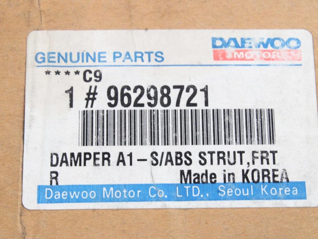 SPREDNJI DESNI AMORTIZER  OEM N. 96298721 ORIGINAL REZERVNI DEL DAEWOO NUBIRA J100 (1997 - 2003)BENZINA LETNIK 1998