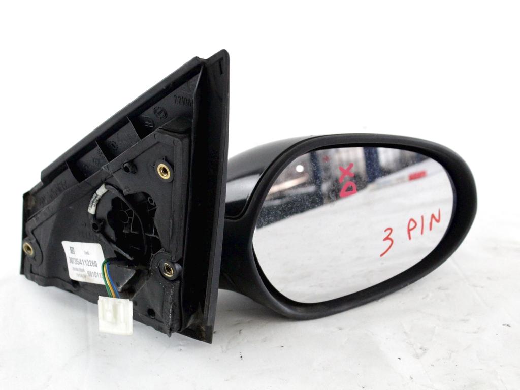DESNO OGLEDALO OEM N. 735411226 ORIGINAL REZERVNI DEL LANCIA Y YPSILON 843 (2003-2006) DIESEL LETNIK 2006