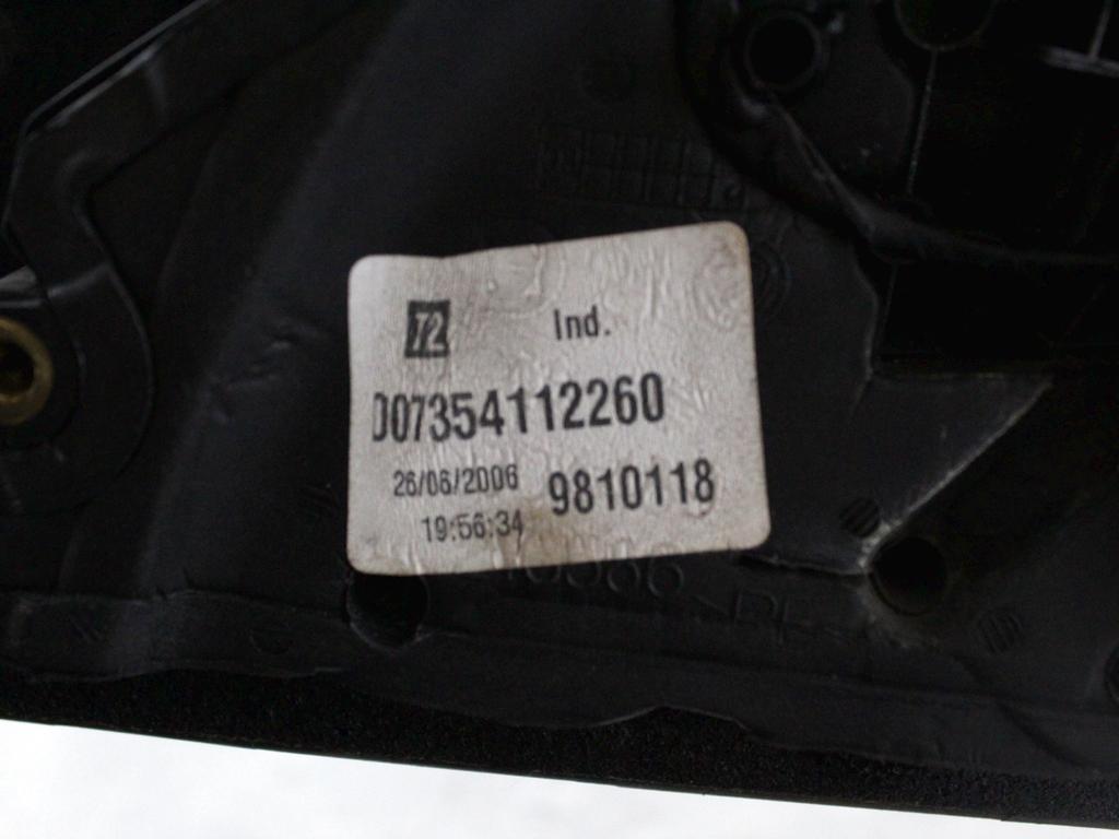 DESNO OGLEDALO OEM N. 735411226 ORIGINAL REZERVNI DEL LANCIA Y YPSILON 843 (2003-2006) DIESEL LETNIK 2006