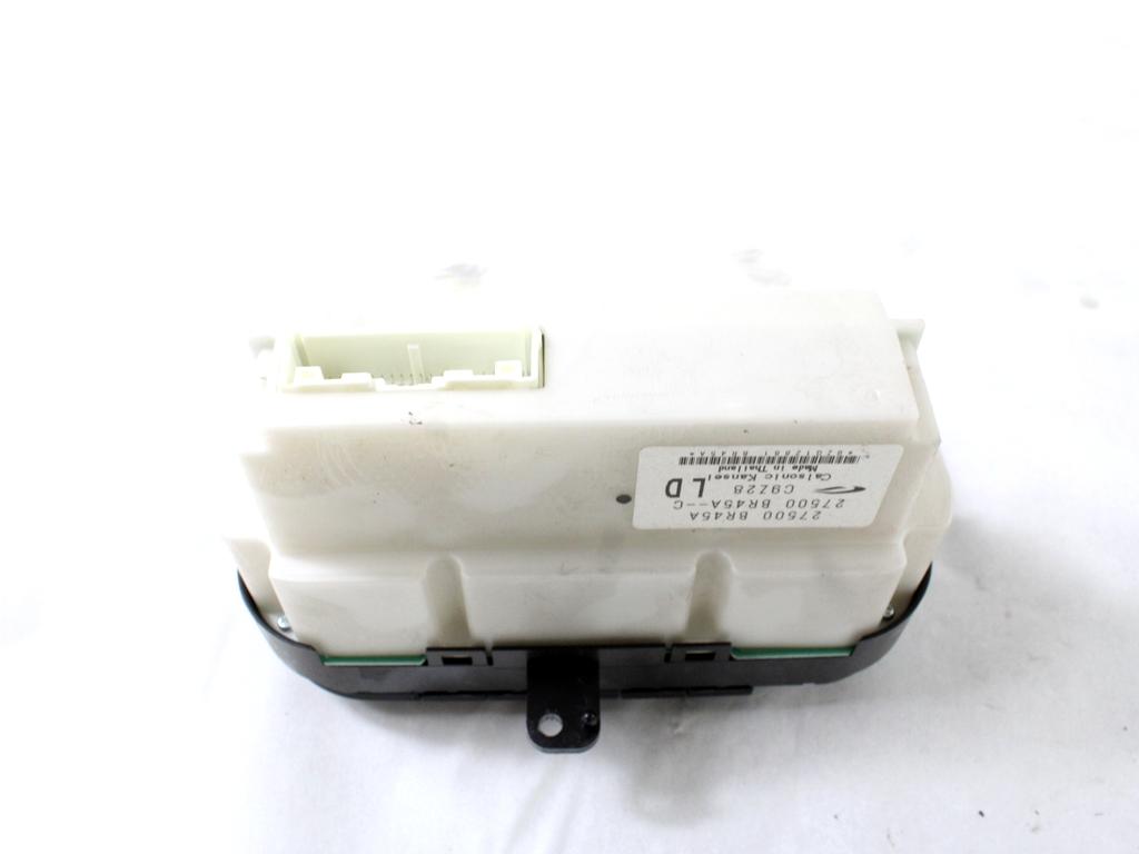 KONTROLNA ENOTA KLIMATSKE NAPRAVE / AVTOMATSKA KLIMATSKA NAPRAVA OEM N. 27500BR45A ORIGINAL REZERVNI DEL NISSAN QASHQAI J10E (03/2010 - 2013) DIESEL LETNIK 2010