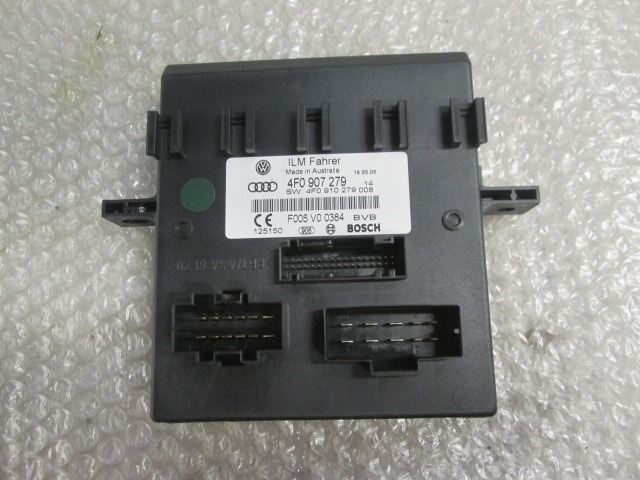 KONTROLA UDOBJA (BLUE & ME) OEM N. 4F0907279 ORIGINAL REZERVNI DEL AUDI A6 C6 4F2 4FH 4F5 BER/SW/ALLROAD (07/2004 - 10/2008) DIESEL LETNIK 2005