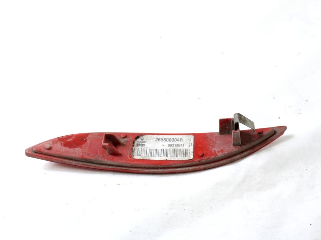 MOUNTING DELI ODBIJAC ZADNJI OEM N. 265600004R ORIGINAL REZERVNI DEL RENAULT MEGANE MK3 BZ0/1 B3 DZ0/1 KZ0/1 BER/SPORTOUR/ESTATE (2009 - 2015) DIESEL LETNIK 2011