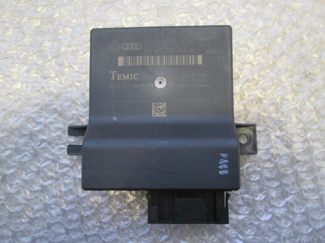 NADZOR/TEMPOMATNA NADZORNA ENOTA OEM N. 4F0907468D ORIGINAL REZERVNI DEL AUDI A6 C6 4F2 4FH 4F5 BER/SW/ALLROAD (07/2004 - 10/2008) DIESEL LETNIK 2005