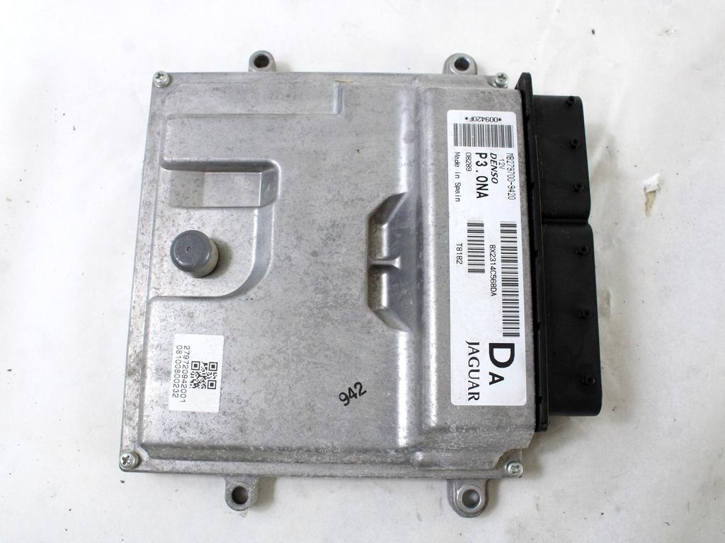 OSNOVNA KRMILNA ENOTA DDE / MODUL ZA VBRIZGAVANJE OEM N. 8X2314C568DA ORIGINAL REZERVNI DEL JAGUAR XF X250 MK1 (2008 - 2011)BENZINA LETNIK 2009