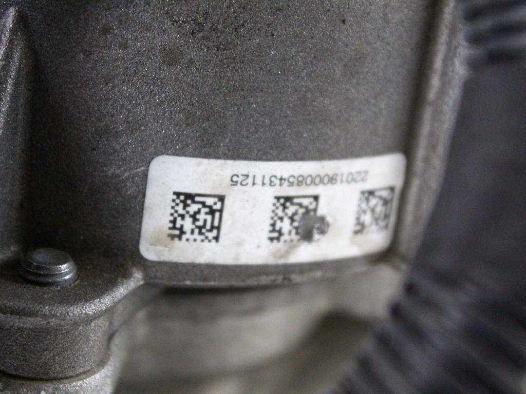 KRMILJENJE OEM N. 1675957980 ORIGINAL REZERVNI DEL DS DS4 D41 MK2 (DAL 2021)IBRIDO (ELETRICO-BENZINA) LETNIK 2022