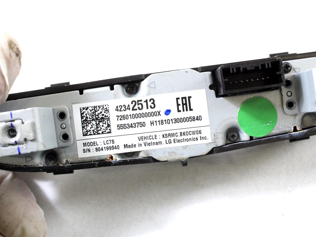 NADZOR RADIA / PLOSCA OEM N. 42342513 ORIGINAL REZERVNI DEL OPEL KARL C16 (2015 - 2019)BENZINA/GPL LETNIK 2018