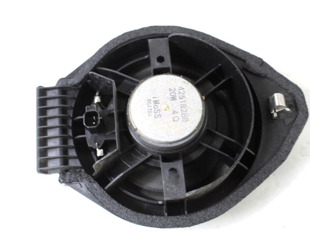 ZVOCNIKI OEM N. 42518288 ORIGINAL REZERVNI DEL OPEL KARL C16 (2015 - 2019)BENZINA/GPL LETNIK 2018