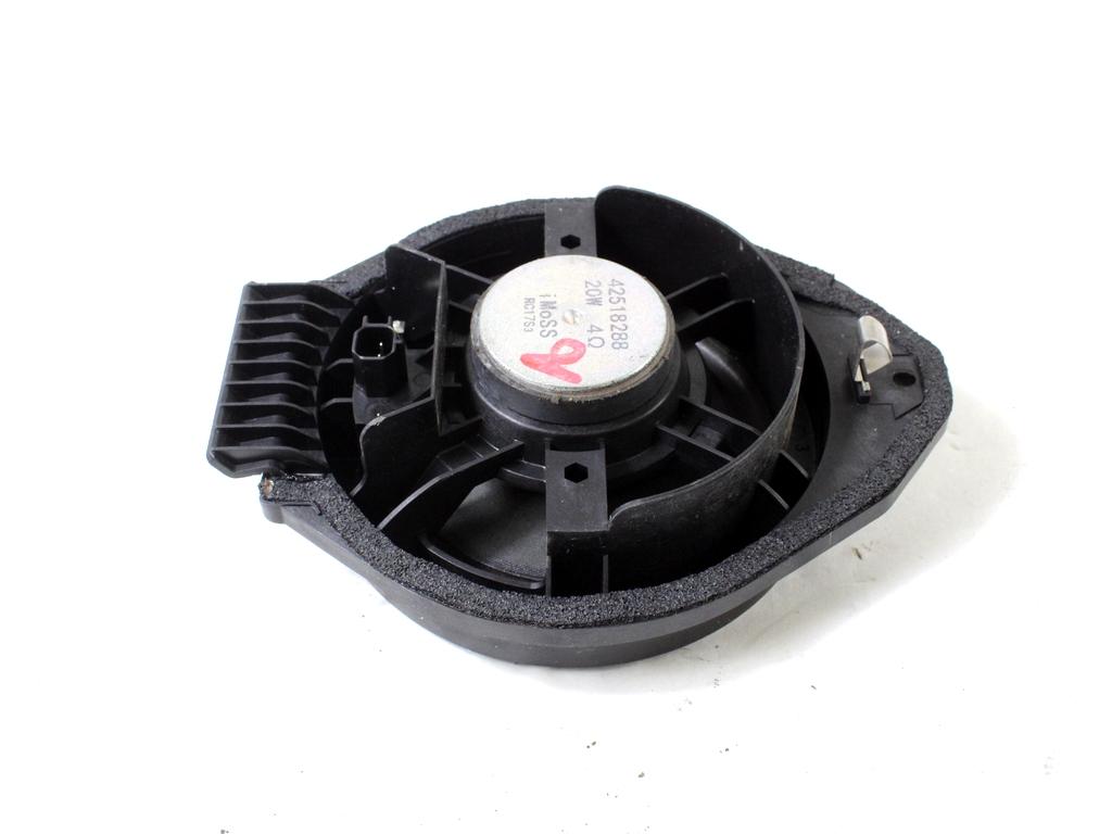 ZVOCNIKI OEM N. 42518288 ORIGINAL REZERVNI DEL OPEL KARL C16 (2015 - 2019)BENZINA/GPL LETNIK 2018