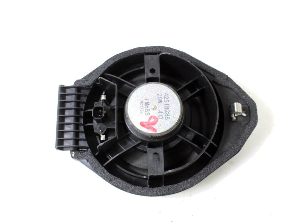 ZVOCNIKI OEM N. 42518288 ORIGINAL REZERVNI DEL OPEL KARL C16 (2015 - 2019)BENZINA/GPL LETNIK 2018