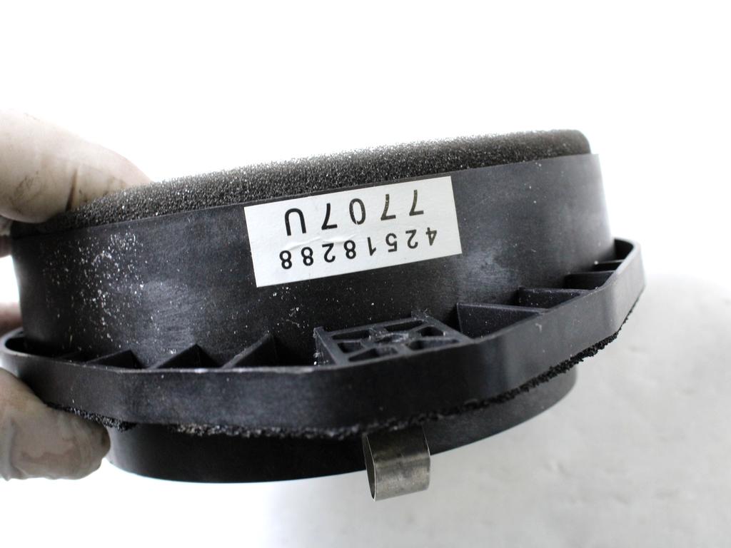 ZVOCNIKI OEM N. 42518288 ORIGINAL REZERVNI DEL OPEL KARL C16 (2015 - 2019)BENZINA/GPL LETNIK 2018