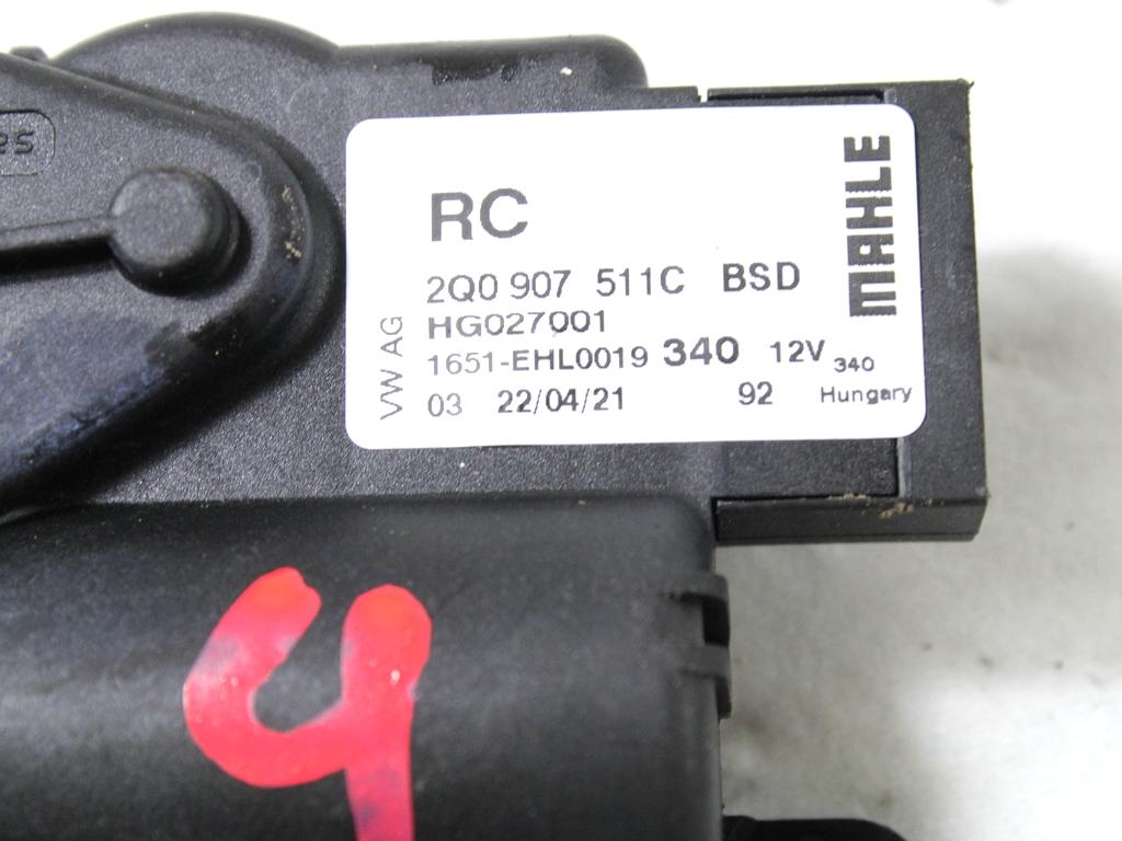 MOTORCEK OGREVANJA OEM N. 2Q0907511C ORIGINAL REZERVNI DEL VOLKSWAGEN POLO AW1 (DAL 2017)BENZINA/METANO LETNIK 2021