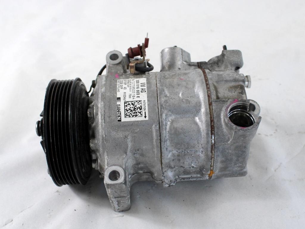 KOMPRESOR KLIME  OEM N. 3Q0816803E ORIGINAL REZERVNI DEL VOLKSWAGEN POLO AW1 (DAL 2017)BENZINA/METANO LETNIK 2021