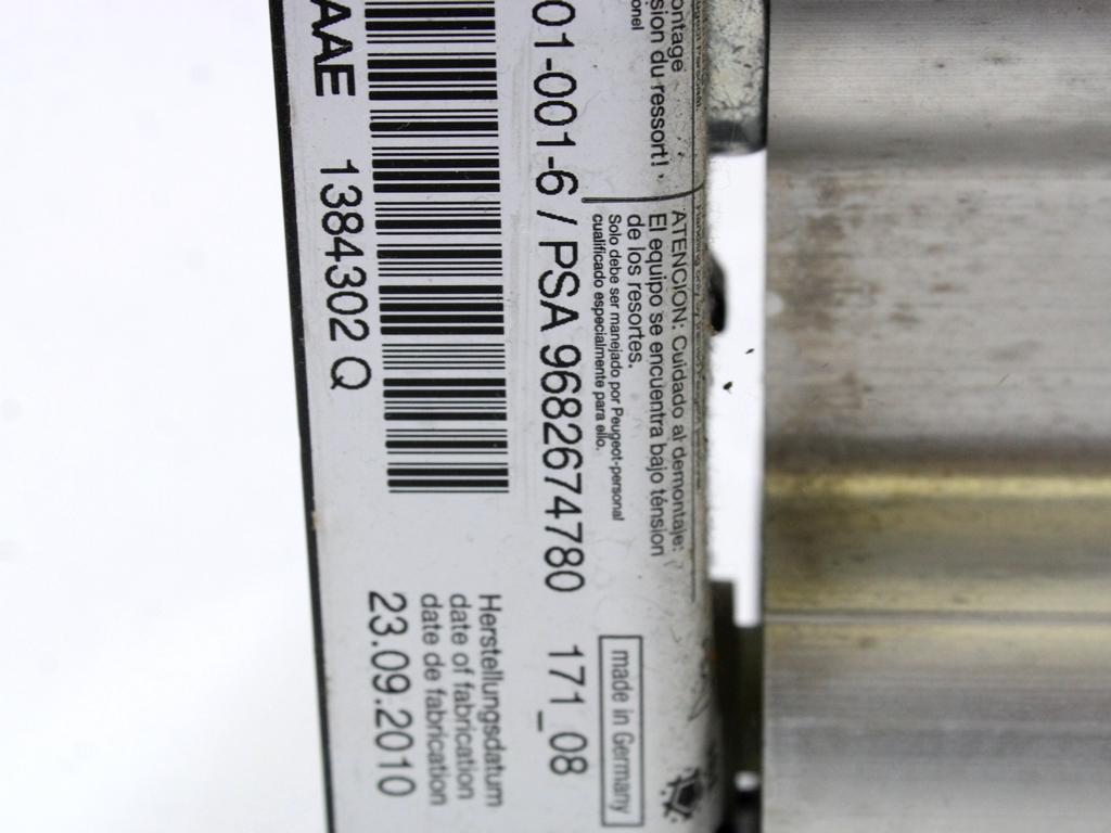 ZASCITNI SISTEM OEM N. 9682674780 ORIGINAL REZERVNI DEL PEUGEOT 308 4A 4B 4C 4E 4H MK1 BER/SW/CC (2007 - 2013) DIESEL LETNIK 2010