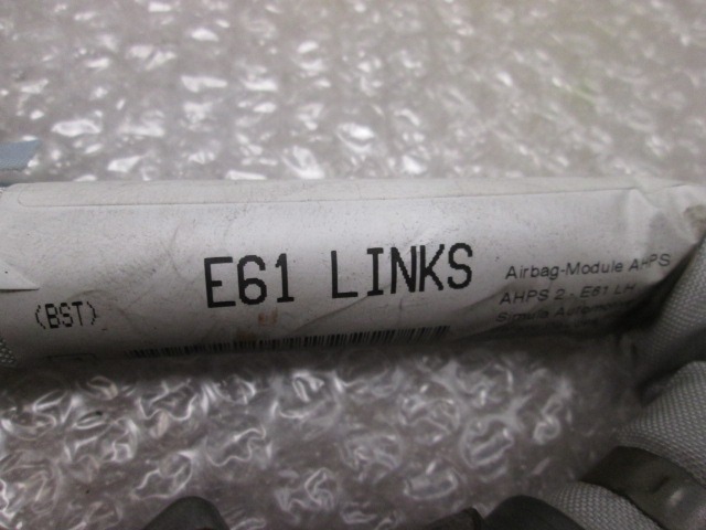 ZRACNA BLAZINA GLAVA LEVA OEM N.  ORIGINAL REZERVNI DEL BMW SERIE 5 E60 E61 (2003 - 2010) DIESEL LETNIK 2004